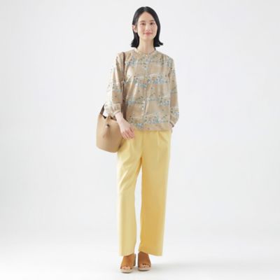 【透け防止】【吸水速乾】【接触冷感】【ＵＶ対策】【ウォッシャブル】ドライオックスワイドストレートパンツ（Ｕ１Ｒ０８５４２＿＿）