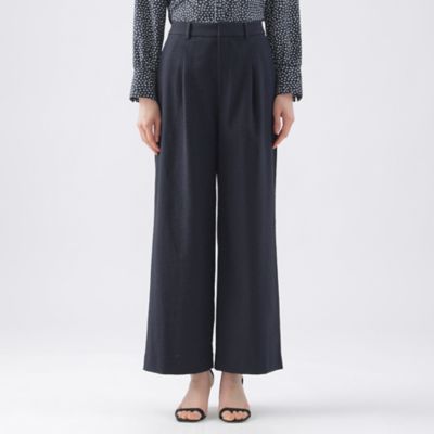 【透け防止】【吸水速乾】【接触冷感】【ＵＶ対策】【ウォッシャブル】ドライオックスワイドストレートパンツ（Ｕ１Ｒ０８５４２＿＿）