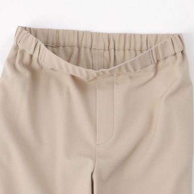 【ウォッシャブル】【セットアップ対応】ジョーゼットピーチテーパードパンツ（Ｕ１Ｒ１０４６３＿＿）