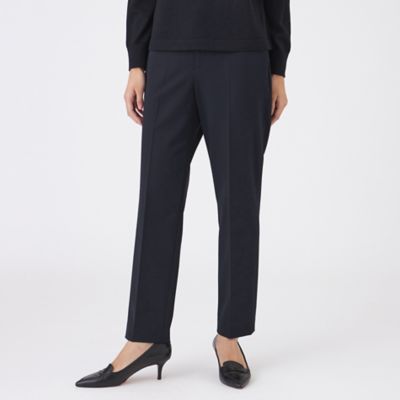 TRANSWORK (Women)/トランスワーク アルガンオイルストレッチパンツ(U1R11636__) アオ28L パンツ・ズボン【三越伊勢丹/公式】