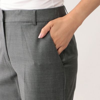 【美Ｓｌｉｍ　Ｐａｎｔｓ】ファインウールパンツ（Ｕ１Ｒ１１８２２＿＿）