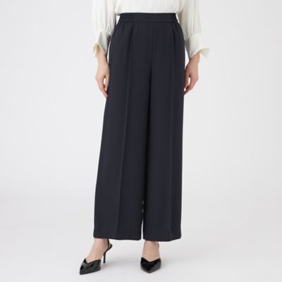 ＜TRANSWORK (Women)＞【ウォッシャブル】プライムジョーゼットパンツ（Ｕ１Ｒ１３６４３＿＿）