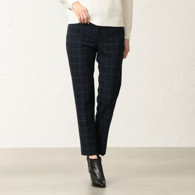 【美Ｓｌｉｍ　Ｐａｎｔｓ】【ウォッシャブル】チェルビックチェックスティックパンツ（Ｕ１Ｒ１５８３７＿＿）