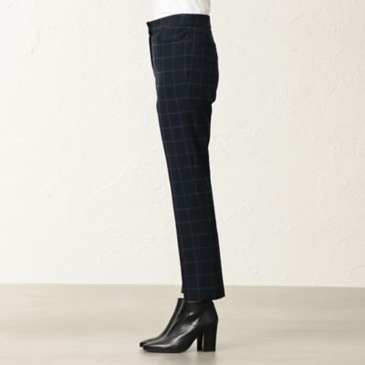 【美Ｓｌｉｍ　Ｐａｎｔｓ】【ウォッシャブル】チェルビックチェックスティックパンツ（Ｕ１Ｒ１５８３７＿＿）