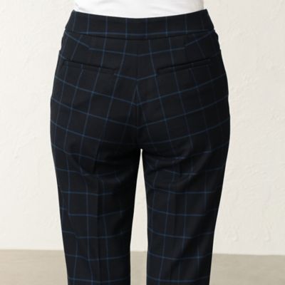 【美Ｓｌｉｍ　Ｐａｎｔｓ】【ウォッシャブル】チェルビックチェックスティックパンツ（Ｕ１Ｒ１５８３７＿＿）