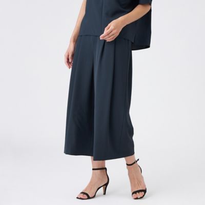 TRANSWORK (Women)/トランスワーク【吸水速乾・接触冷感・UV・ウォッシャブル】ファンクションデシンパンツ(U1R16575__) アオ28L パンツ・ズボン【三越伊勢丹/公式】