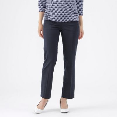 【SALE】TRANSWORK (Women)/トランスワーク ラミーカノコパンツ(U1R33330__) アオ パンツ・ズボン【三越伊勢丹/公式】