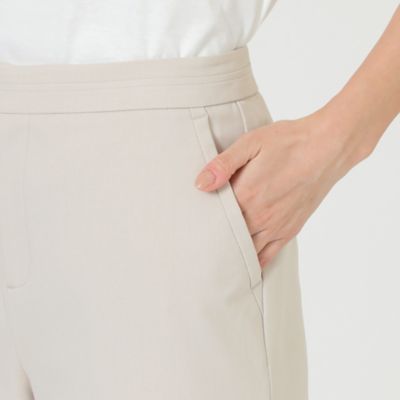 【ウォッシャブル】ドライツイルストレッチワイドパンツ（Ｕ１Ｒ３４１５６＿＿）