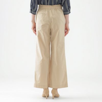 【はっ水】【ＵＶ対策】【ウォッシャブル】カミフワイドストレートパンツ（Ｕ１Ｒ３４３３７＿＿）