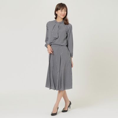 【セットアップ対応】【ウォッシャブル】プチフラワーデシンスカート（Ｕ１Ｓ０５１１４＿＿）