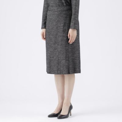 80周年記念アイテム】【美シリーズ】ブライトツィードスカート