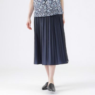 archivio ボーダーリバーシブルスカート ウォッシャブル】シアーリバーシブルスカート（U1S66369＿＿