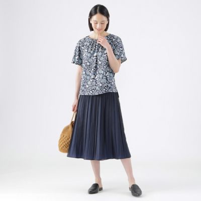 ウォッシャブル】シアーリバーシブルスカート（U1S66369＿＿