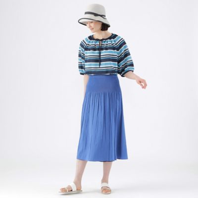 ウォッシャブル】シアーリバーシブルスカート（U1S66369＿＿