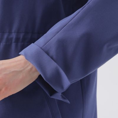 【Ｌ】【はっ水】【ウォッシャブル】Ｔ／Ｃタッサーノーカラーブルゾン（Ｕ３Ａ０３５３８＿＿）