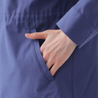 【Ｌ】【はっ水】【ウォッシャブル】Ｔ／Ｃタッサーノーカラーブルゾン（Ｕ３Ａ０３５３８＿＿）