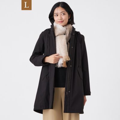 ＜TRANSWORK L (Women/大きいサイズ)＞【Ｌ】ラミネートクロスコート（Ｕ３Ａ０８６６０＿＿）