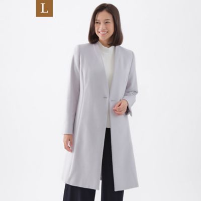 TRANSWORK L (Women/大きいサイズ)/トランスワークＬ 【L】ウールカシミヤビーバーコート(U3B02435__)