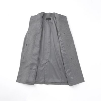【Ｌ】ウールカシミヤビーバースタンドカラーコート（Ｕ３Ｂ３２２５０＿＿）