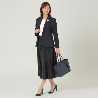 【Ｌ】【セットアップ対応】【美シリーズ】【ウォッシャブル】トリアセスヴィンツイルテーラードジャケット（Ｕ３Ｅ０２１０１＿＿）
