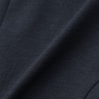 【Ｌ】【美シリーズ】【セットアップ対応】【吸水速乾】【接触冷感】【防しわ】【ウォッシャブル】エバレットクロスノーカラージャケット（Ｕ３Ｅ０２
