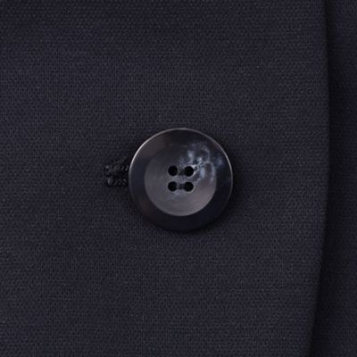 【Ｌ】【美シリーズ】【ウォッシャブル】【セットアップ対応】トリアセスビンモクロディノーカラージャケット（Ｕ３Ｅ０３５０９＿＿）