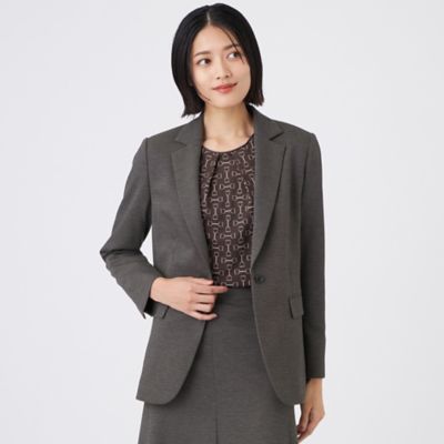美品✨クルチアーニ　ジャージジャケット　ストレッチ　アンコン　シングル　L L】【美シリーズ・セットアップ対応・ウォッシャブル