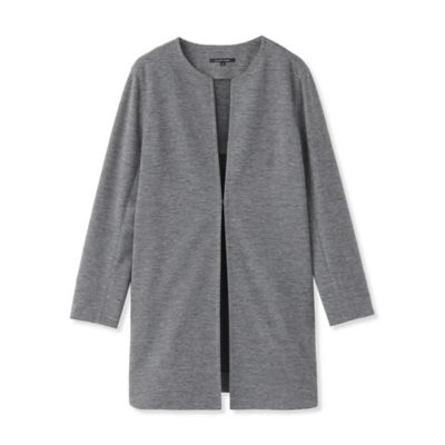 【Ｌ】【美シリーズ】【セットアップ対応】ミラノリブロングジャケット（Ｕ３Ｅ０７２０７＿＿）