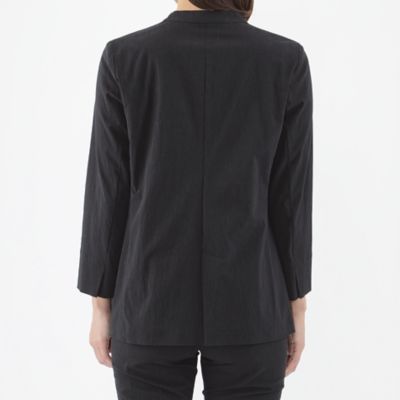 【Ｌ】【美シリーズ】【接触冷感】【ＵＶ対策】【ウォッシャブル】ストレッチＶジャケット（Ｕ３Ｅ４８３４３＿＿）