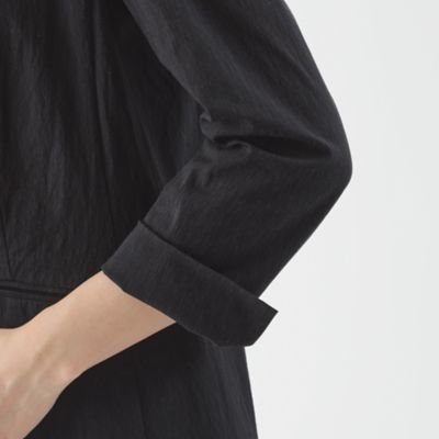 【Ｌ】【美シリーズ】【接触冷感】【ＵＶ対策】【ウォッシャブル】ストレッチＶジャケット（Ｕ３Ｅ４８３４３＿＿）