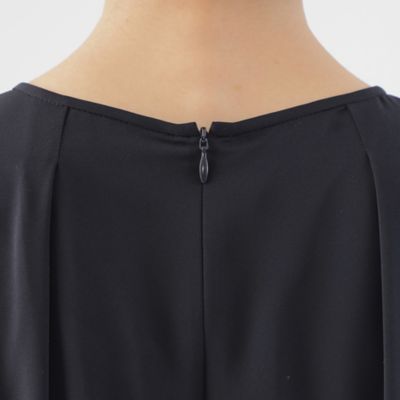 【Ｌ】【美シリーズ】【ウォッシャブル】【セットアップ対応】トリアセトリココンビワンピース（Ｕ３Ｊ０１５０１＿＿）