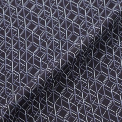【Ｌ】【ＵＶ対策】【ウォッシャブル】ラインキューブプリントシャツワンピース（Ｕ３Ｊ０５５５１＿＿）