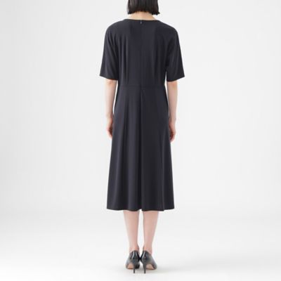 【Ｌ】【ウォッシャブル】【接触冷感】スムースフレアラインワンピース（Ｕ３Ｊ０７５５３＿＿）