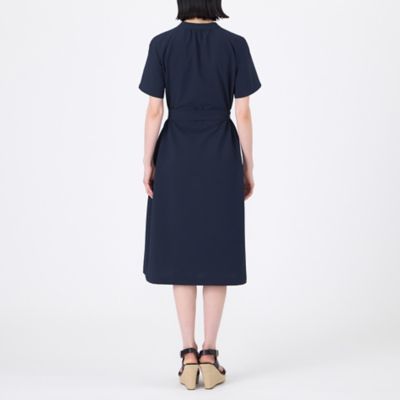 【Ｌ】【ウォッシャブル】【吸水速乾】クールマックスサッカーワンピース（Ｕ３Ｊ０８５６５＿＿）