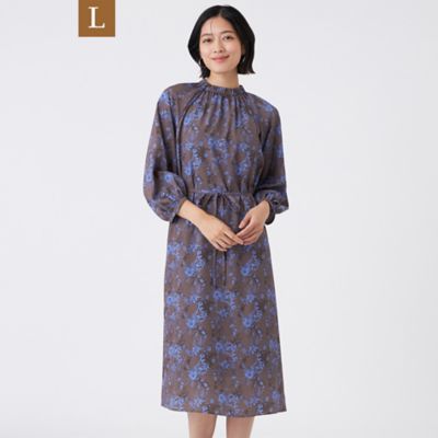 ＜TRANSWORK L (Women/大きいサイズ)＞エッチングフラワープリント（Ｕ３Ｊ０８６５３＿＿）