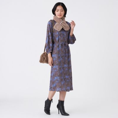 エッチングフラワープリント（U3J08653＿＿） | TRANSWORK L