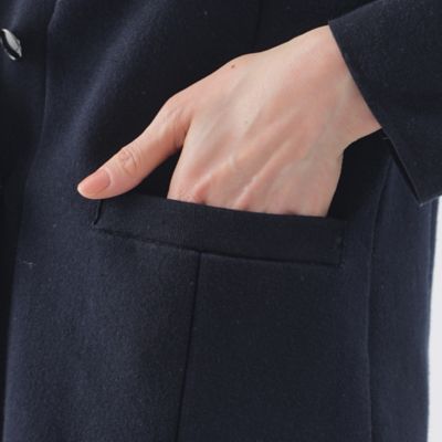 【Ｌ】【ウォッシャブル】フルニードルニットジャケット（Ｕ３Ｎ０６５３２＿＿）