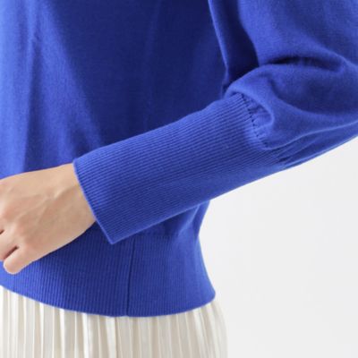 ニット セーター 「L」「ウォッシャブル」エクストラファインウールVネックプルオーバーニット レディース L】【ウォッシャブル】エクストラファインウールVネックプル