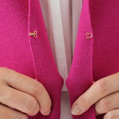 【Ｌ】【ウォッシャブル】エクストラファインウールカーディガン（Ｕ３Ｎ１２４４３＿＿）