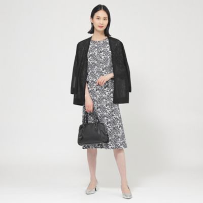 【Ｌ】【ウォッシャブル】ルレックスシアーＶネックカーディガン（Ｕ３Ｎ１２５５２＿＿）