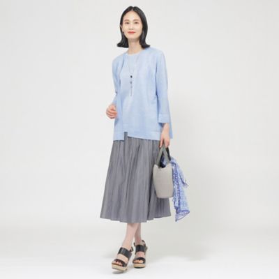 【Ｌ】【ウォッシャブル】ルレックスシアーＶネックカーディガン（Ｕ３Ｎ１２５５２＿＿）