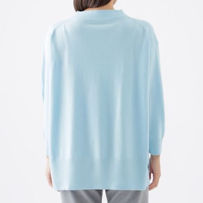 【Ｌ】【ＷＥＢ・一部店舗限定】【ウォッシャブル】スーパーファインウールチュニックニット（Ｕ３Ｎ１３４９１＿＿）
