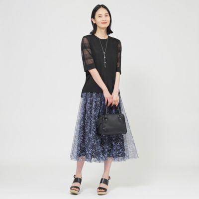 【Ｌ】【ウォッシャブル】ルレックスシアークルーネックニット（Ｕ３Ｎ１３５５２＿＿）