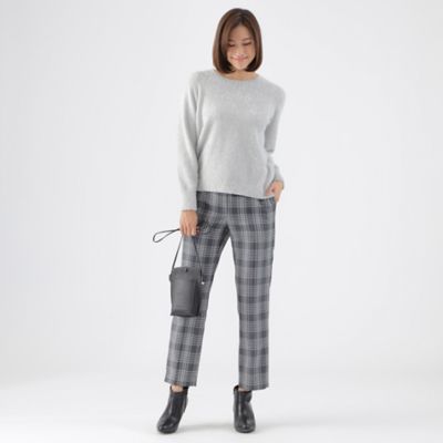 【Ｌ】【ウォッシャブル】ラメモールプルオーバーニット（Ｕ３Ｎ１７４５５＿＿）