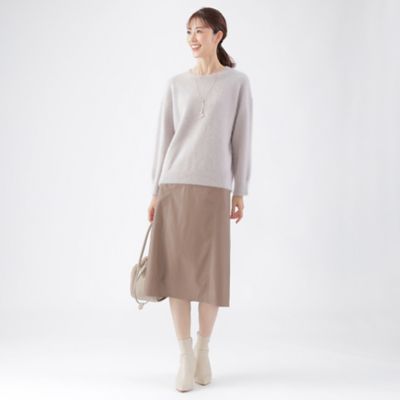 【Ｌ】フォックス混ヘアリーニット（Ｕ３Ｎ３６２６０＿＿）