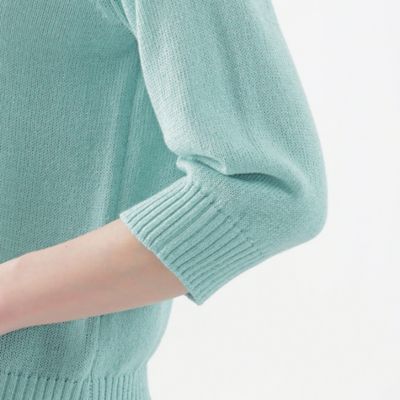 【Ｌ】【ウォッシャブル】ルレックスコットンメッシュプルオーバーニット（Ｕ３Ｎ３６３３９＿＿）