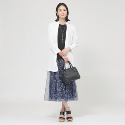 【Ｌ】【ＵＶ対策】【吸水速乾】【防しわ】【ウォッシャブル】マットフライスジャージロングカーディガン（Ｕ３Ｐ０７５５５＿＿）