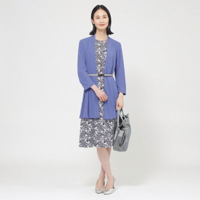 【Ｌ】【ＵＶ対策】【吸水速乾】【防しわ】【ウォッシャブル】マットフライスジャージロングカーディガン（Ｕ３Ｐ０７５５５＿＿）