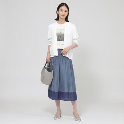 【Ｌ】【ＵＶ対策】【吸水速乾】【防しわ】【ウォッシャブル】マットフライスジャージショートカーディガン（Ｕ３Ｐ０８５５５＿＿）