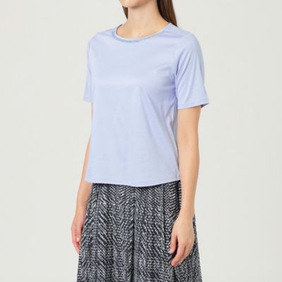 【Ｌ】【ウォッシャブル】バイオシルケットスムースプルオーバーカットソー（Ｕ３Ｐ０９１４６＿＿）